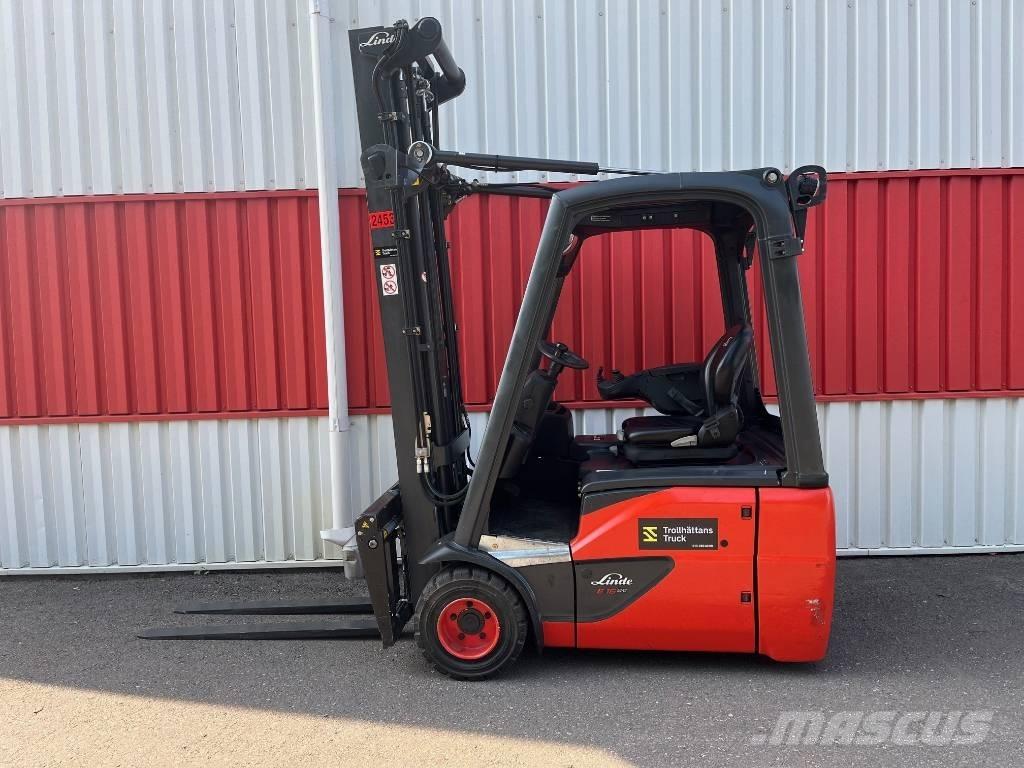 Linde E 16 C-02 Carretillas de horquilla eléctrica
