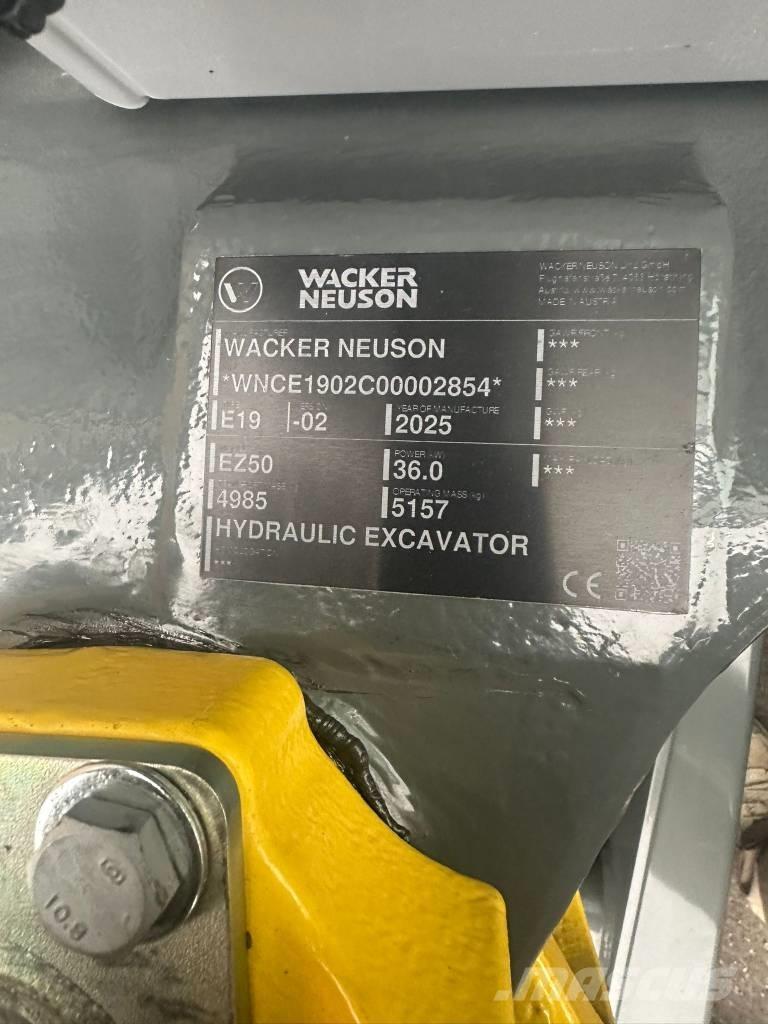 Wacker Neuson EZ 50 Mini excavadoras < 7t