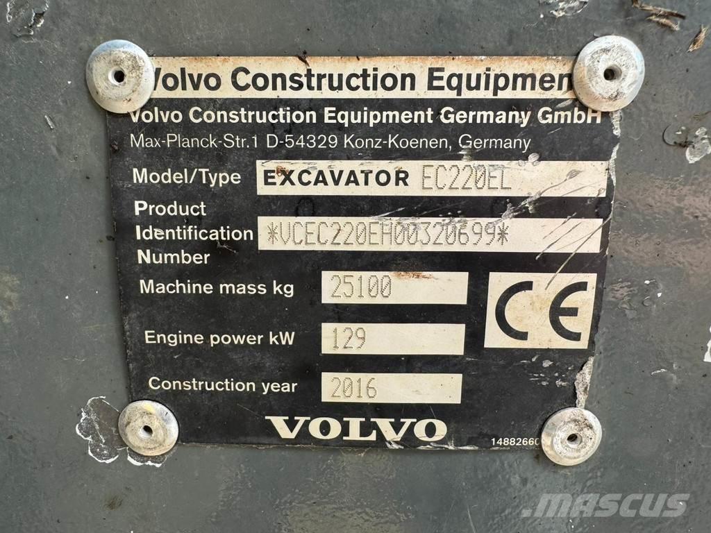 Volvo EC220EL Excavadoras de cadenas