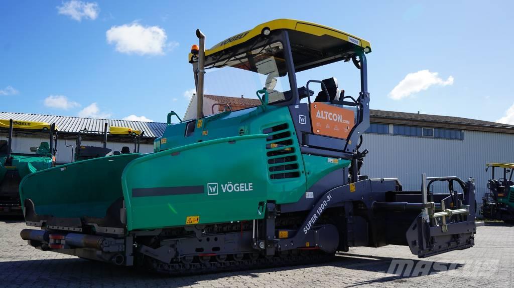 Vögele SUPER 1800-3I Asfaltadoras