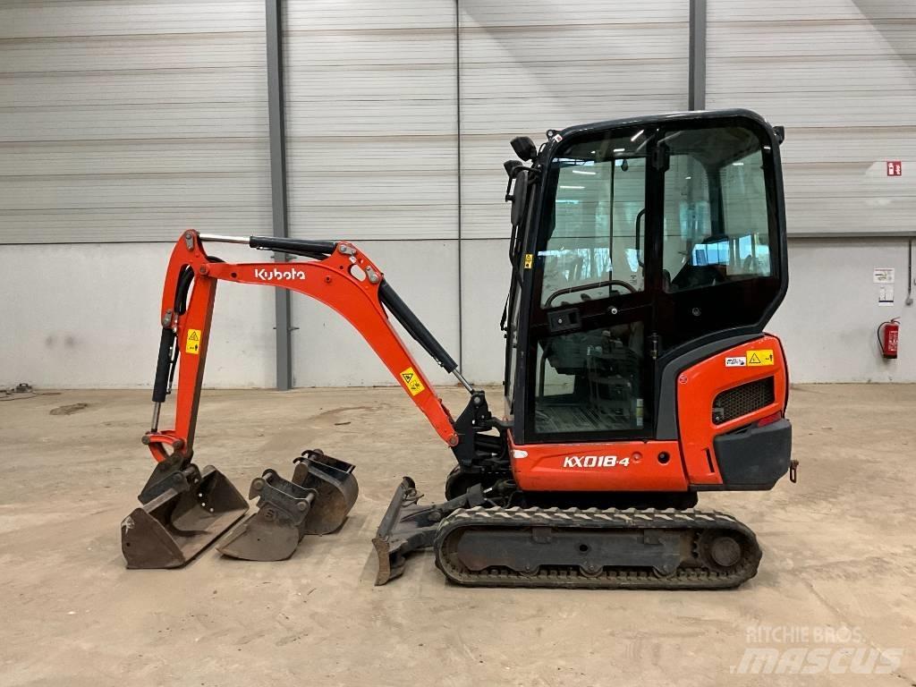 Kubota KX 018-4 Mini excavadoras < 7t