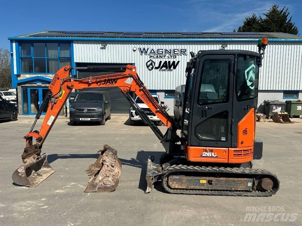 Hitachi ZX 26 U-6 Mini excavadoras < 7t