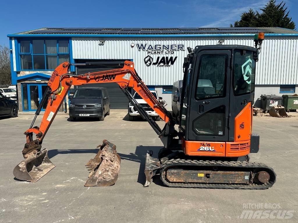 Hitachi ZX 26 U-6 Mini excavadoras < 7t