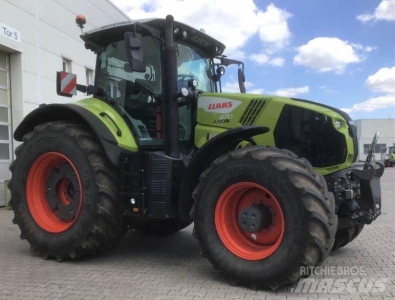 CLAAS AXION 870 Tractores