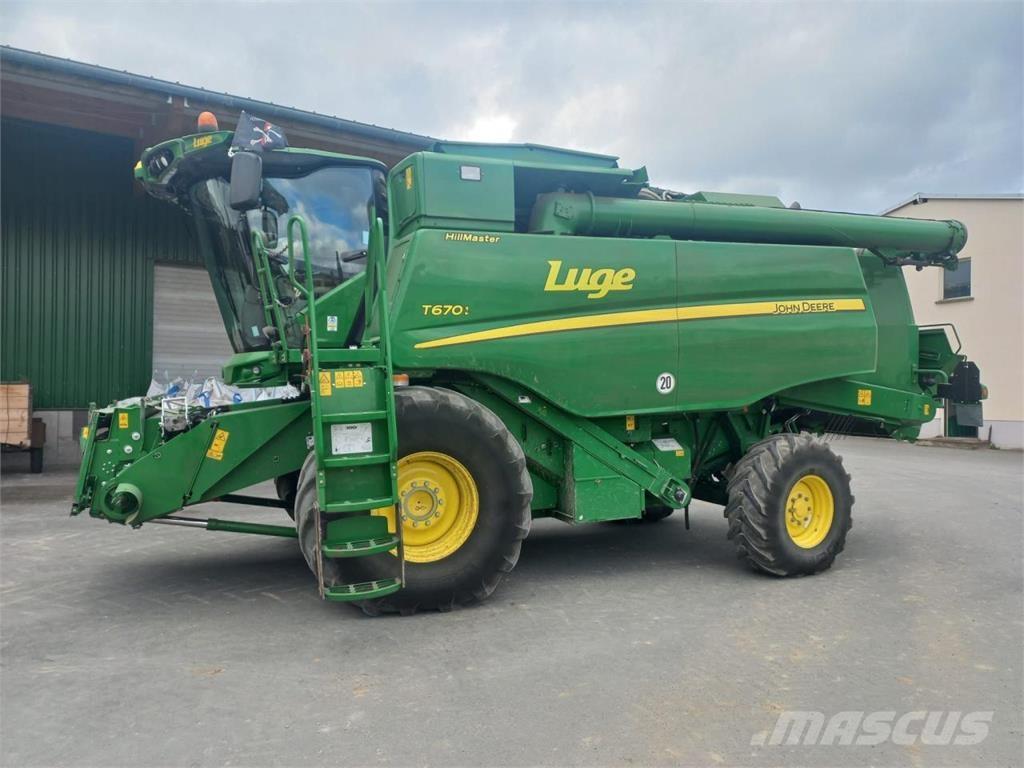 John Deere T670 HM Cosechadoras combinadas