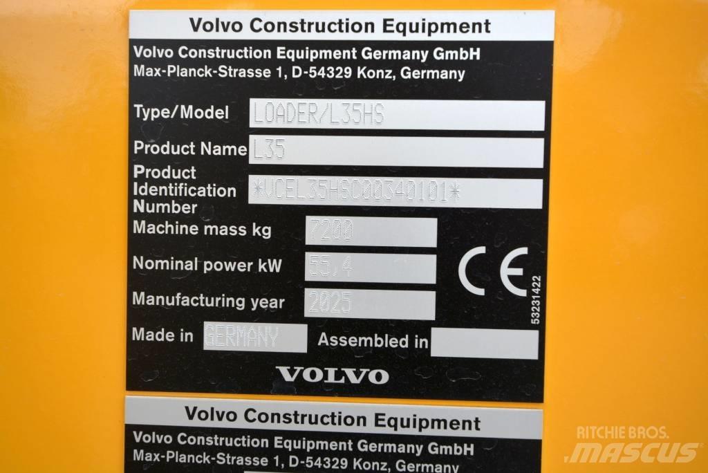Volvo L 35 HS Cargadoras sobre ruedas