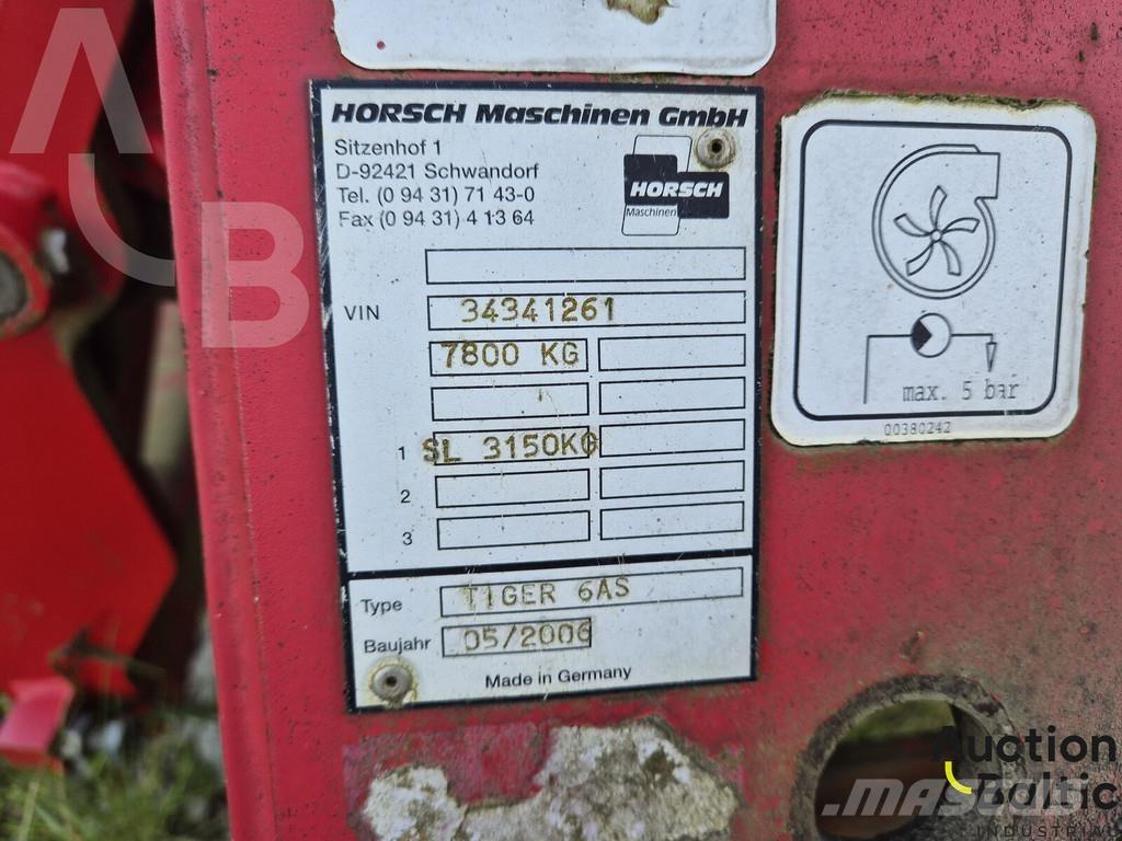 Horsch Tiger 6 AS Cultivadores