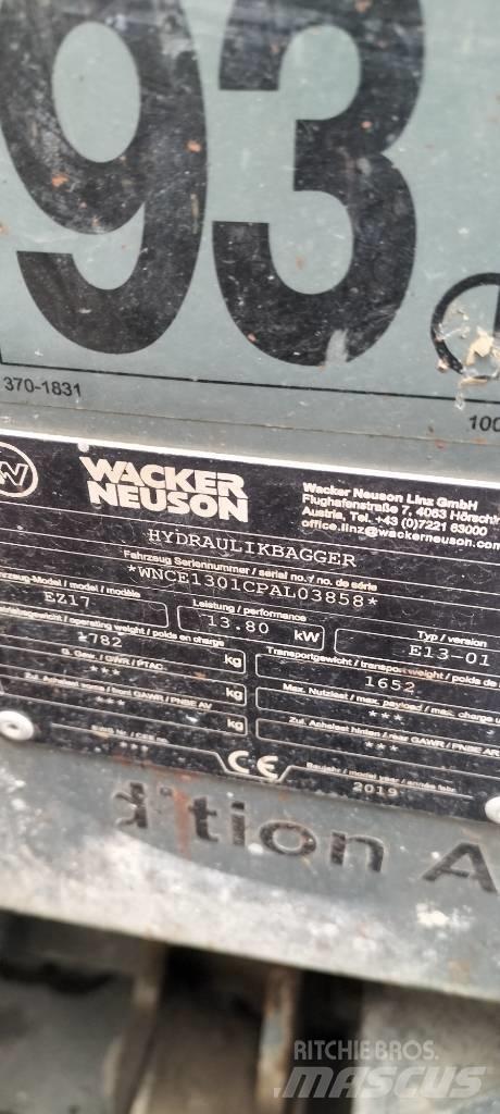Wacker Neuson EZ 17 Mini excavadoras < 7t