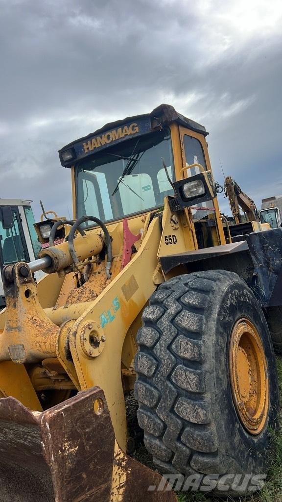 Hanomag 55 D Plataformas y cucharones