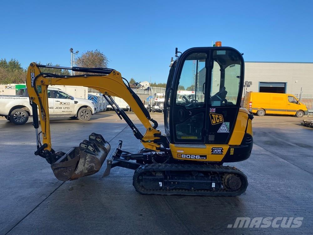 JCB 8026 Mini excavadoras < 7t