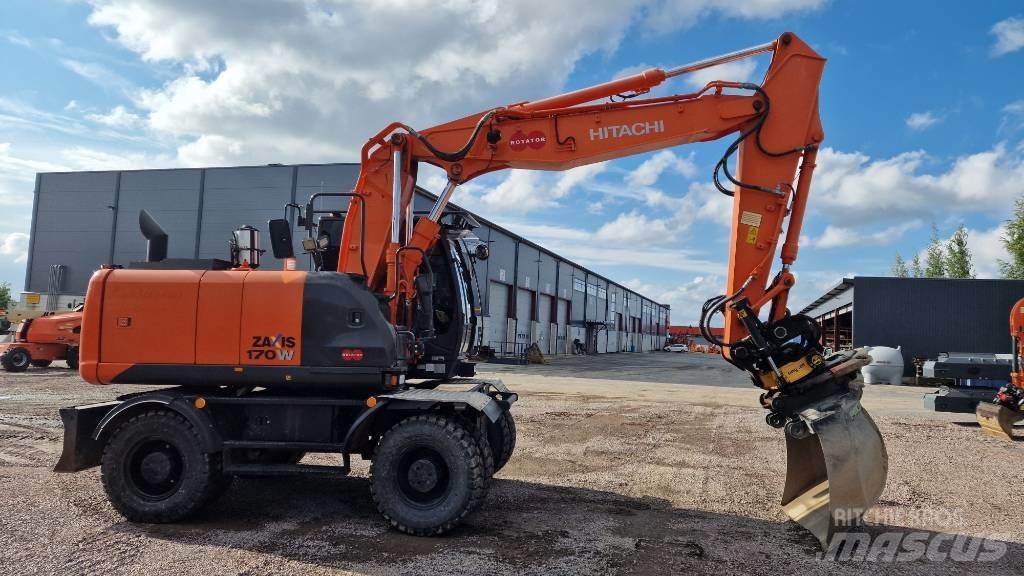 Hitachi ZX170W-5 2P Excavadoras de ruedas