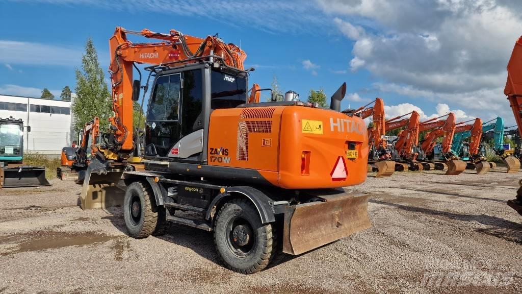 Hitachi ZX170W-5 2P Excavadoras de ruedas