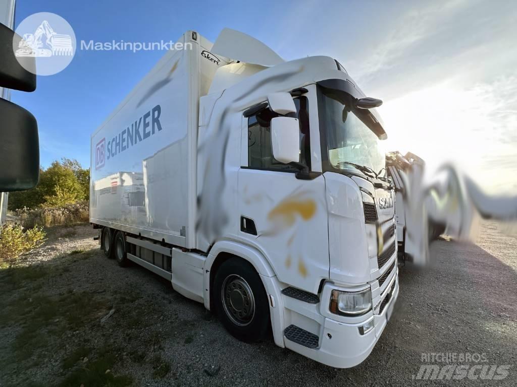 Scania R 580 Camiones caja cerrada
