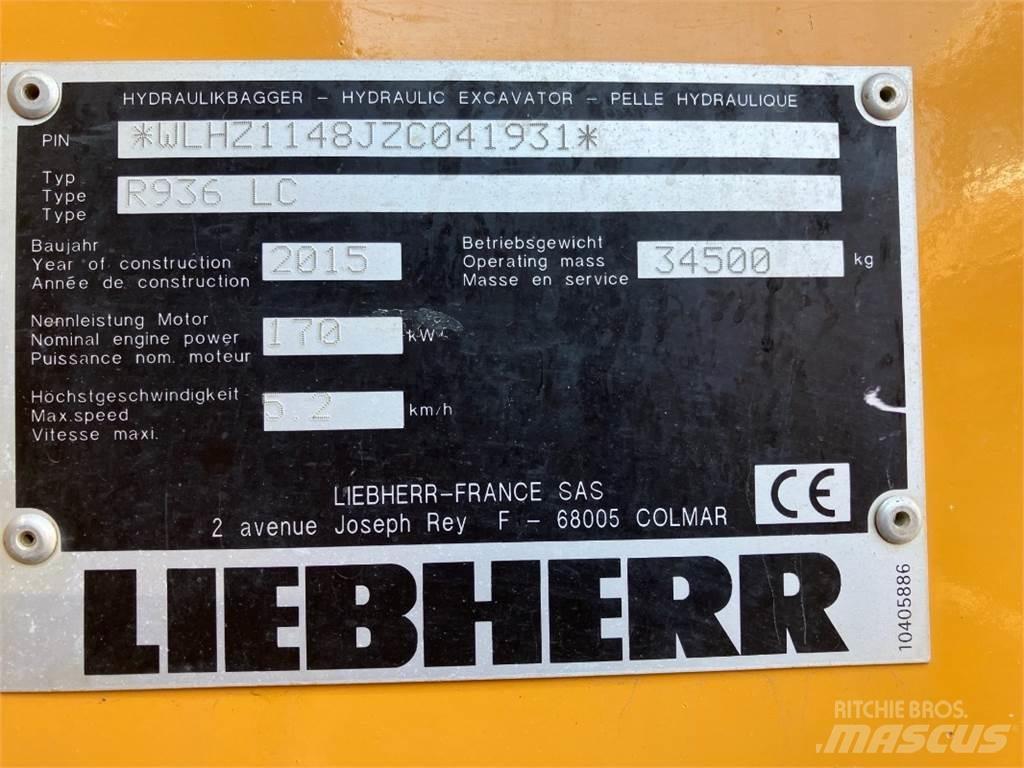 Liebherr R936 Excavadoras de cadenas