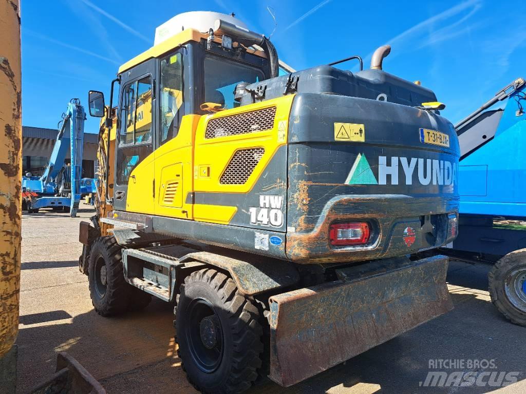 Hyundai HW140 Excavadoras de ruedas