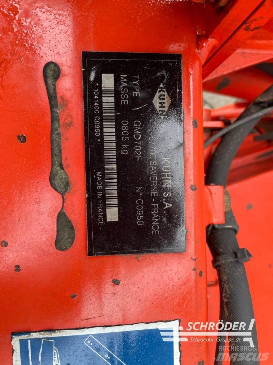 Kuhn GMD 702 F Segadoras