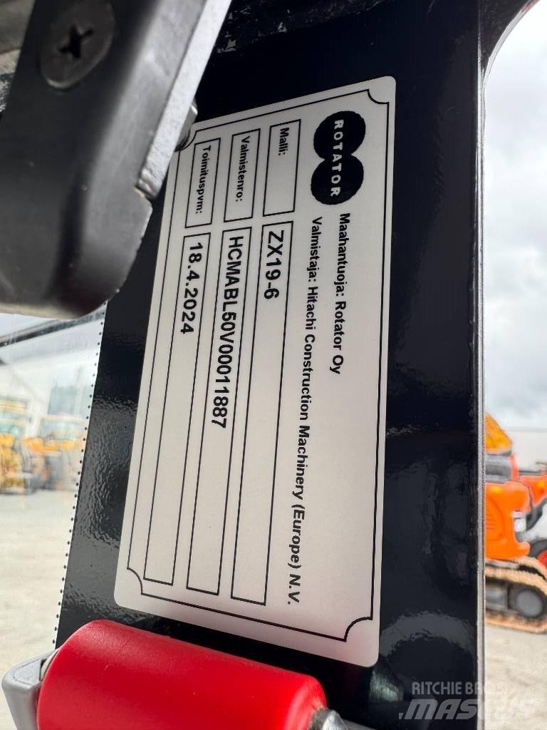 Hitachi ZX 19-6 CR Mini excavadoras < 7t