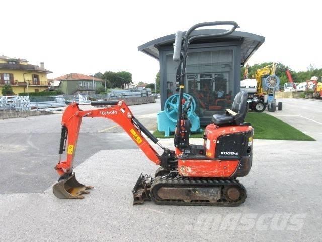 Kubota K 008-5 Mini excavadoras < 7t