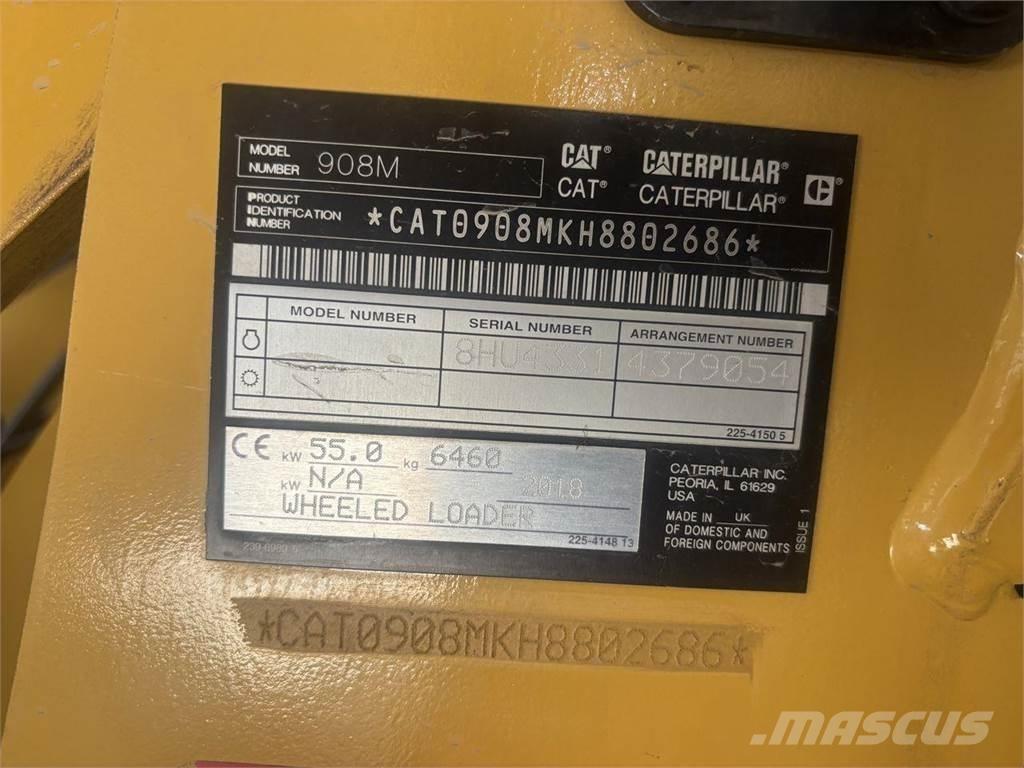 CAT 908M Cargadoras multifunción