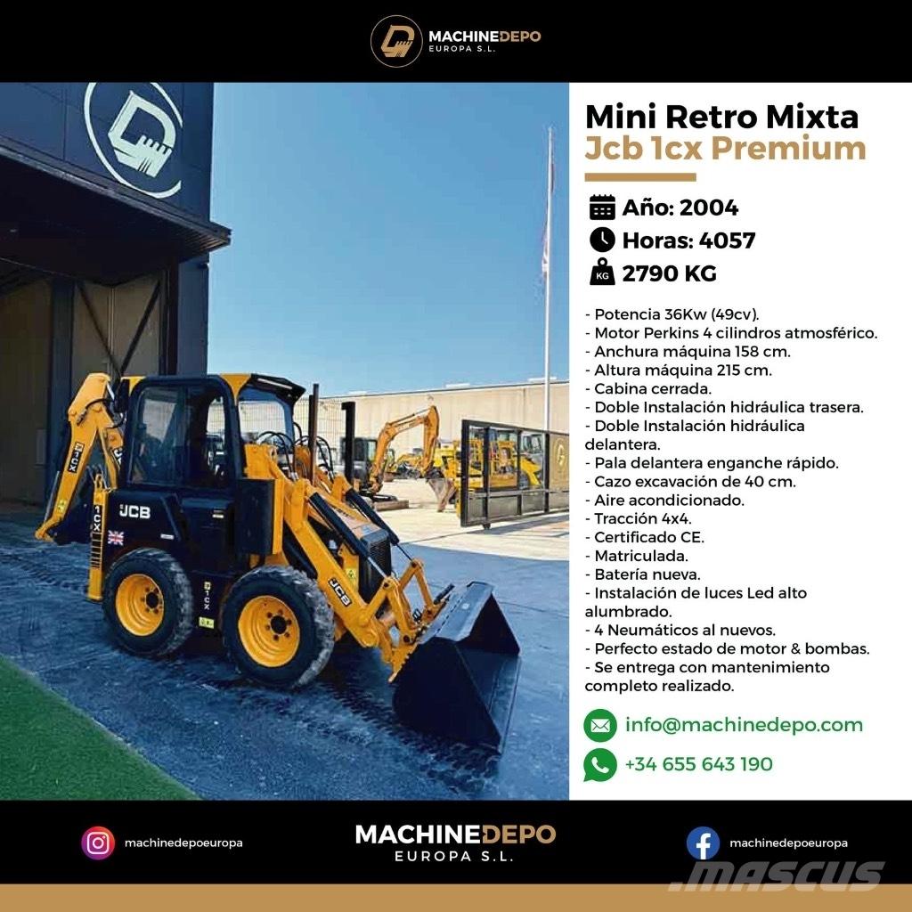 JCB 1 CX Retrocargadoras