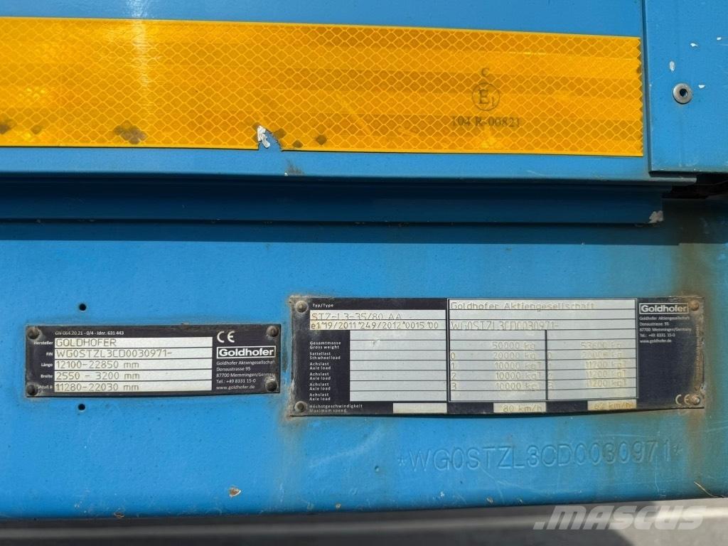 Goldhofer STZ-3L Cabezas tractoras