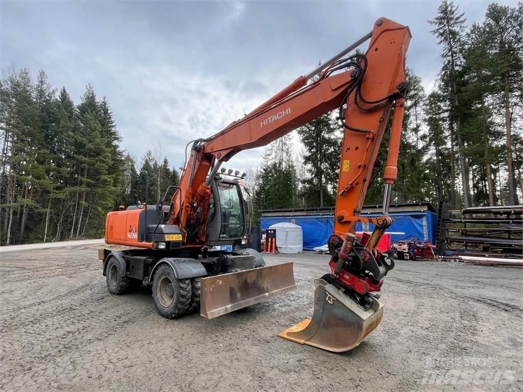 Hitachi ZX 160W Excavadoras de ruedas