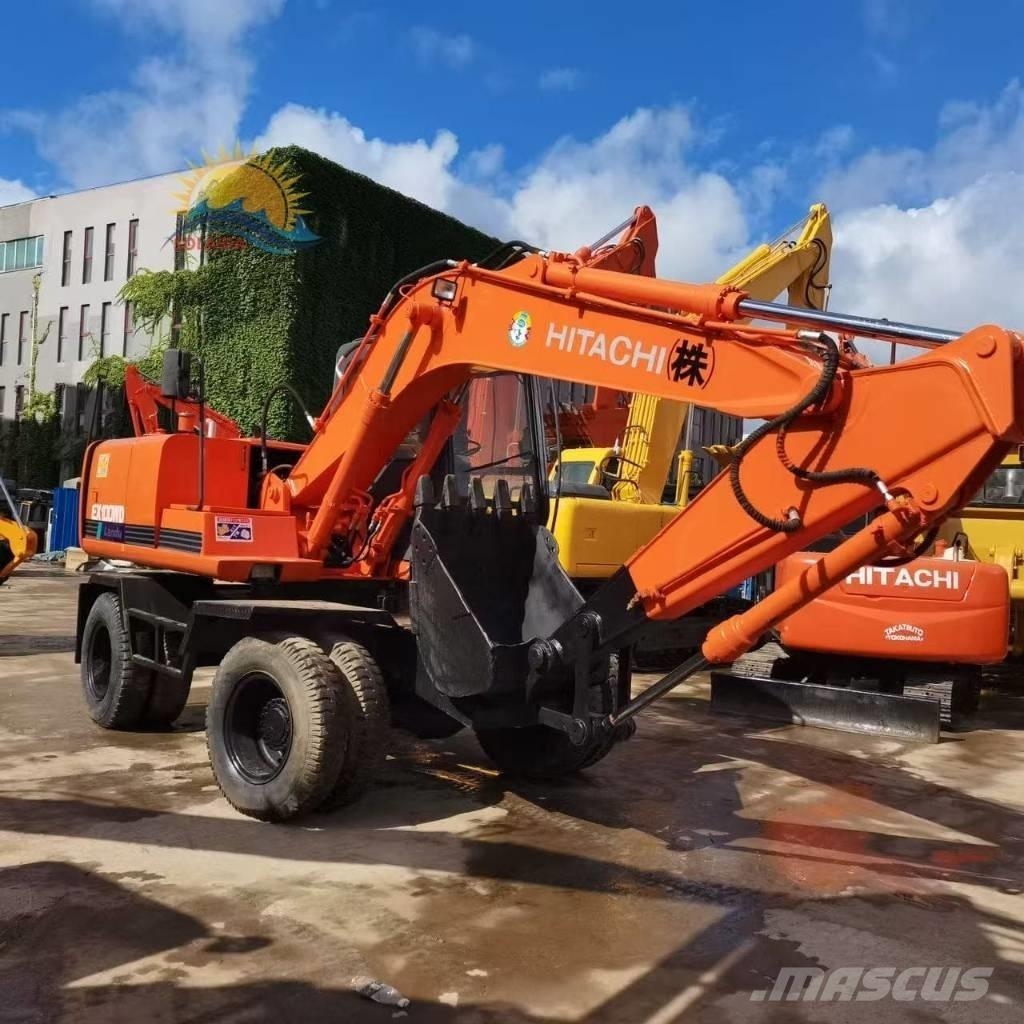 Hitachi EX 100 W D Excavadoras de ruedas