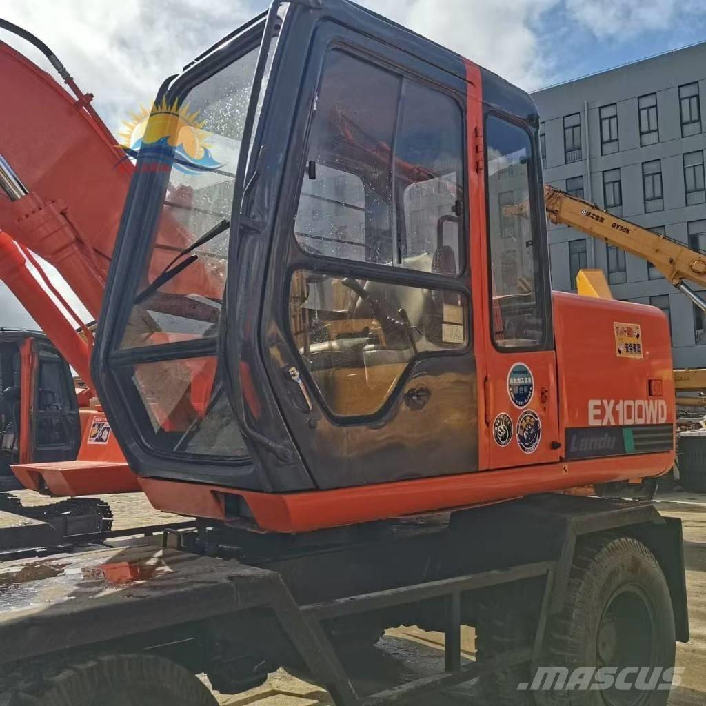 Hitachi EX 100 W D Excavadoras de ruedas
