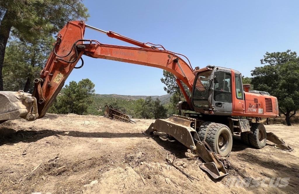 Hitachi ZX 210 W Excavadoras de ruedas