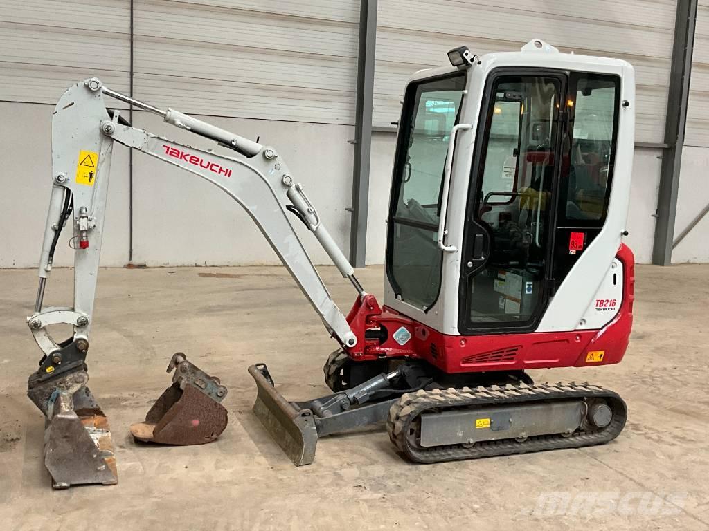 Takeuchi TB 216 Mini excavadoras < 7t