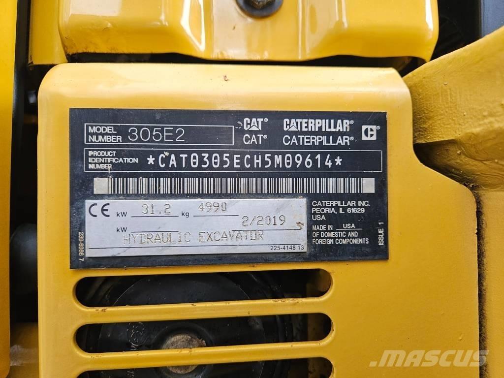 CAT 305 E2 Mini excavadoras < 7t
