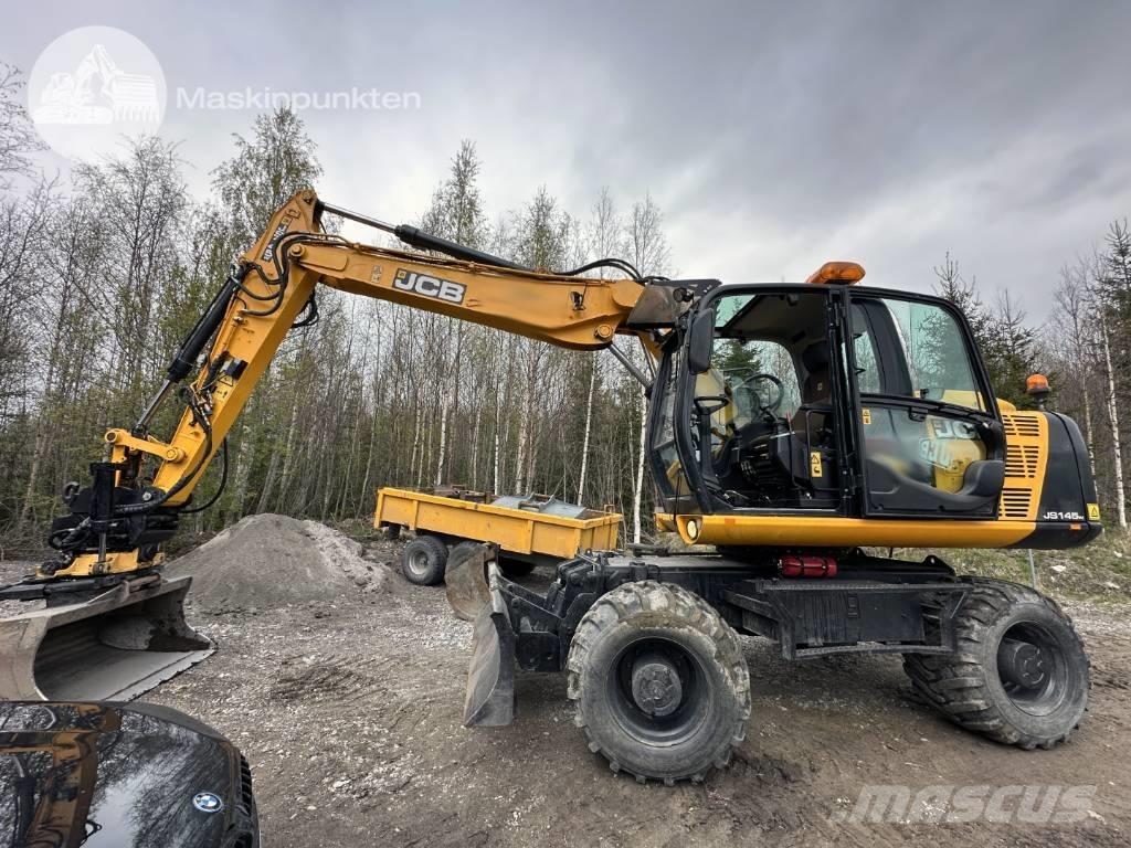 JCB JS 145 W Excavadoras de ruedas