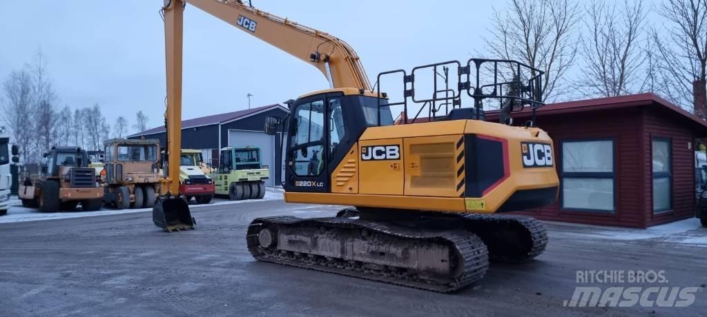 JCB 220 X Long Excavadoras de cadenas