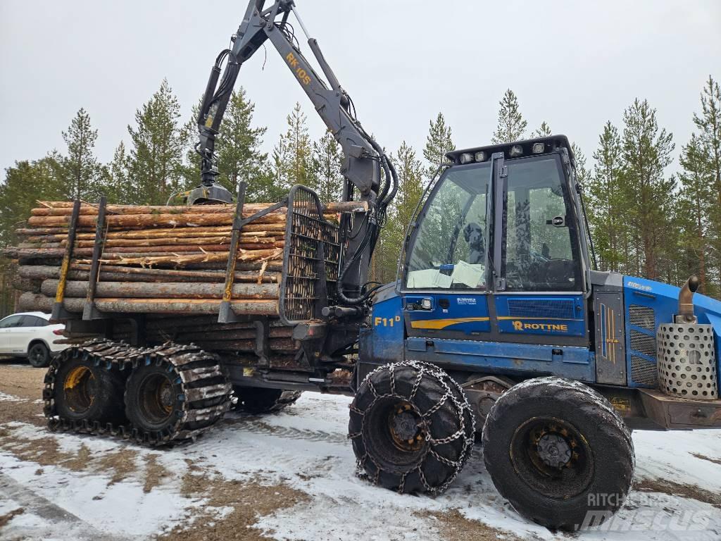 Rottne F11D Autocargadoras