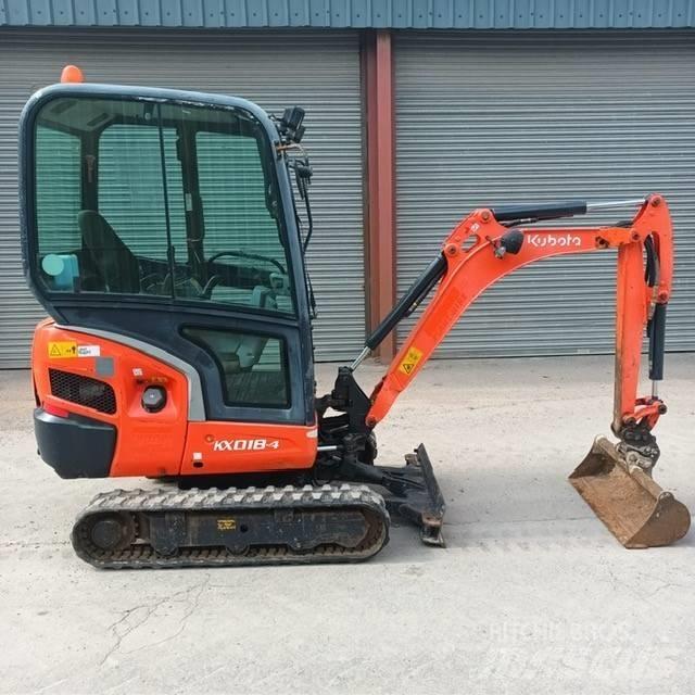 Kubota KX 018-4 Mini excavadoras < 7t