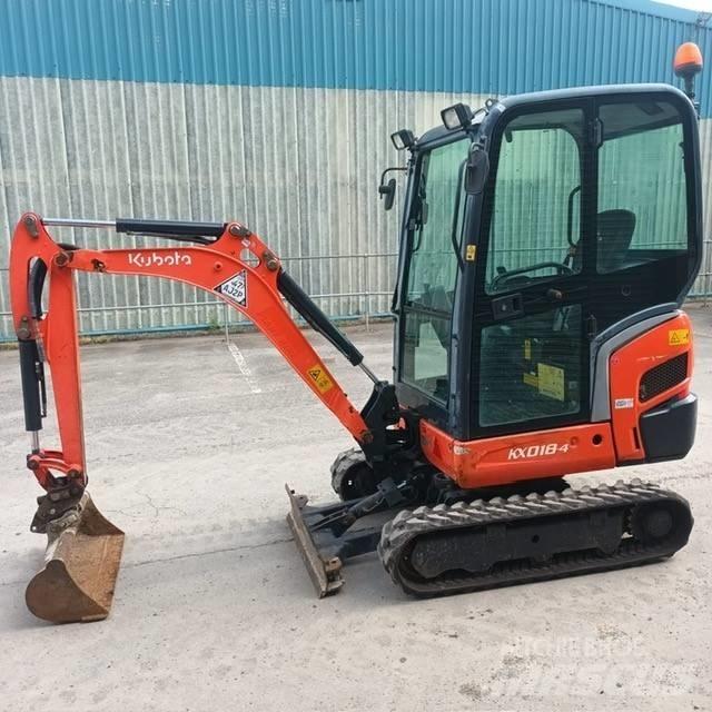 Kubota KX 018-4 Mini excavadoras < 7t