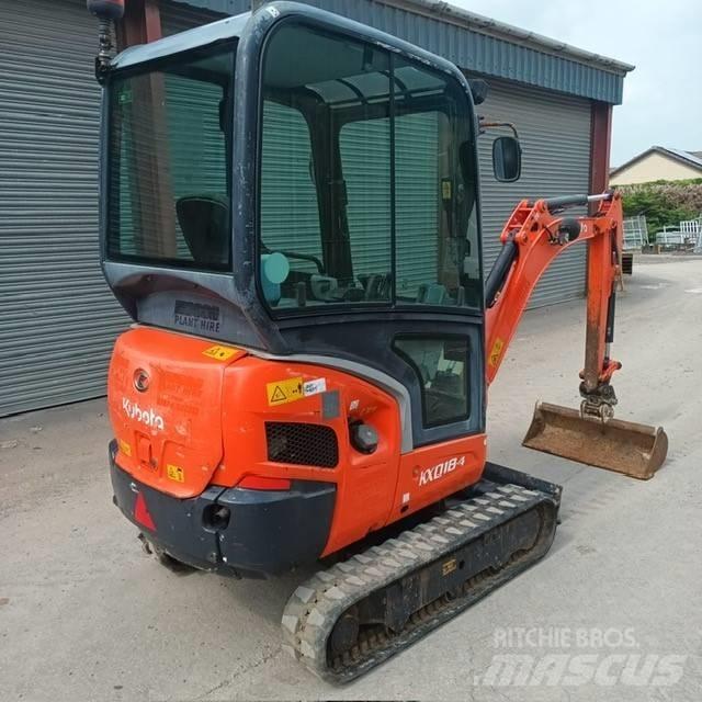 Kubota KX 018-4 Mini excavadoras < 7t