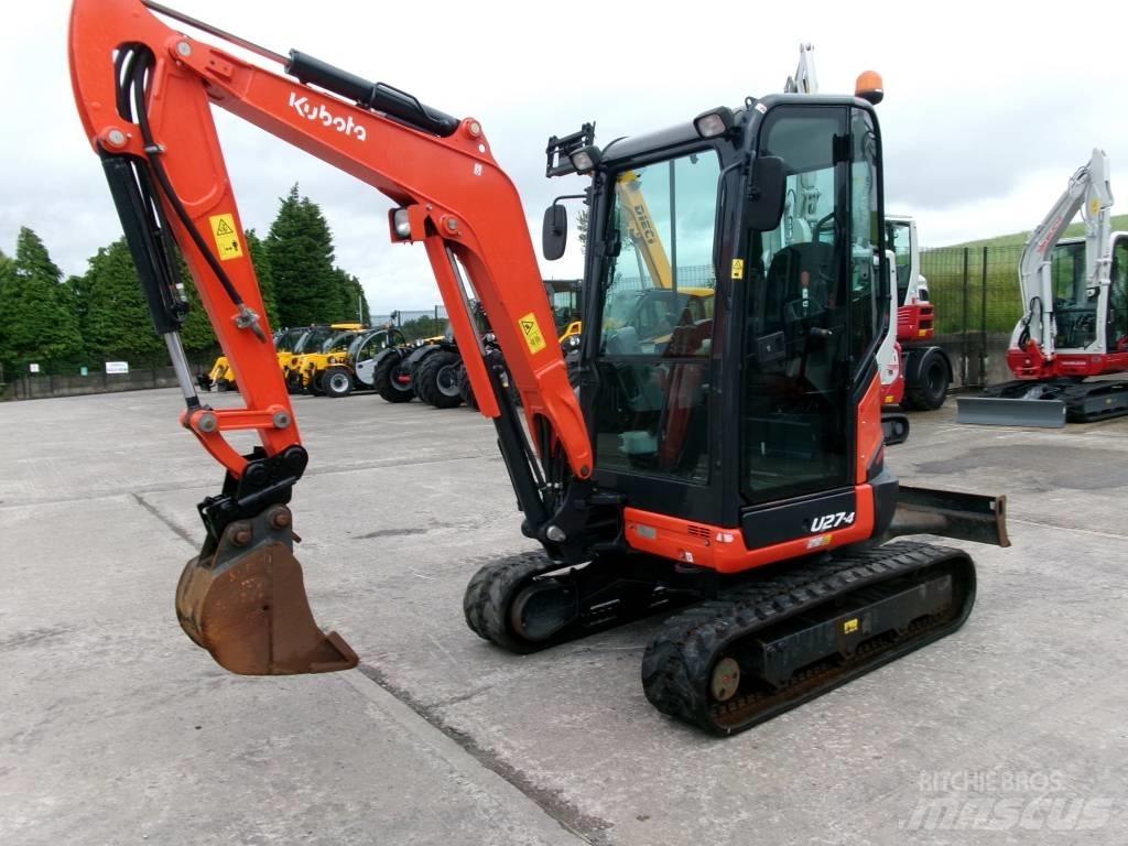 Kubota U27-4 Mini excavadoras < 7t