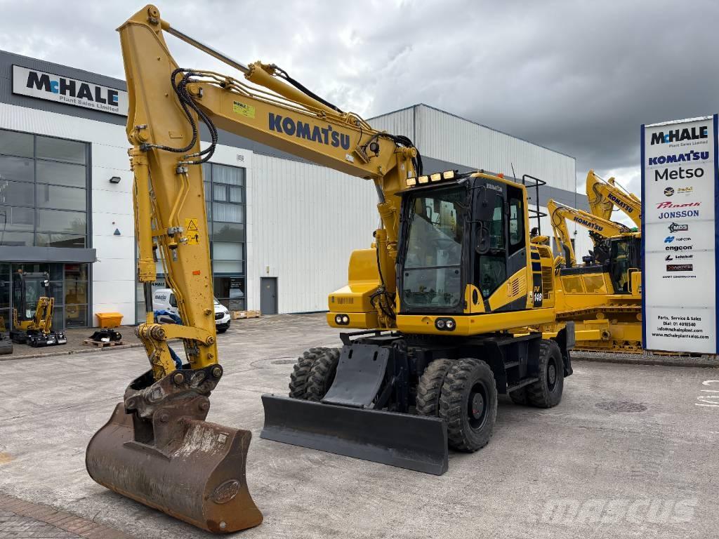 Komatsu PW148-11 Excavadoras de ruedas