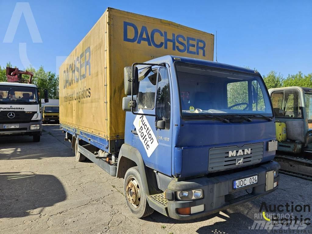 MAN 8.180 Camión con caja abierta