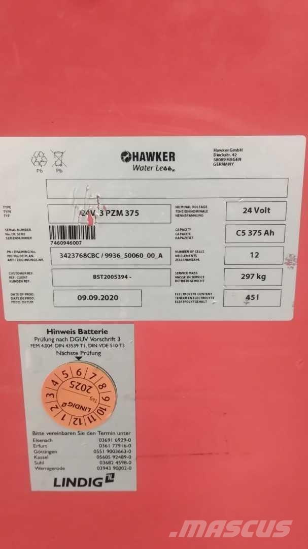 Linde L14 Apiladores eléctricos autopropulsados