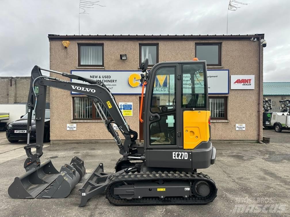 Volvo EC 27 D Mini excavadoras < 7t