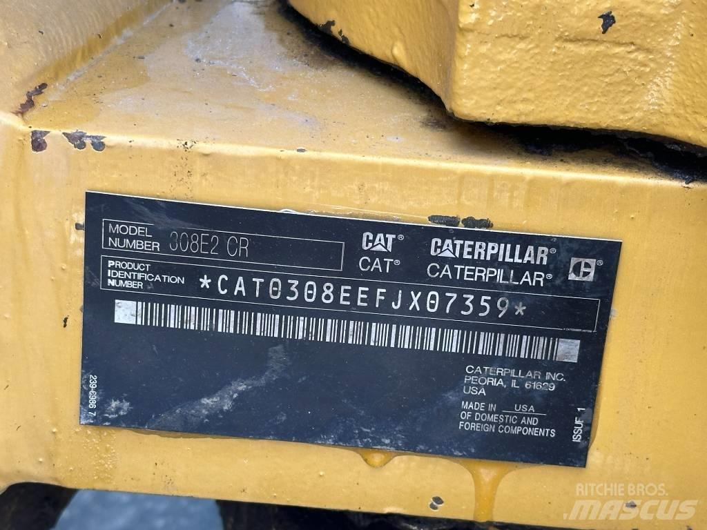 CAT 308 E 2 CR Excavadoras 7t - 12t
