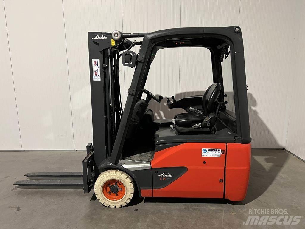 Linde E16-02 Carretillas de horquilla eléctrica