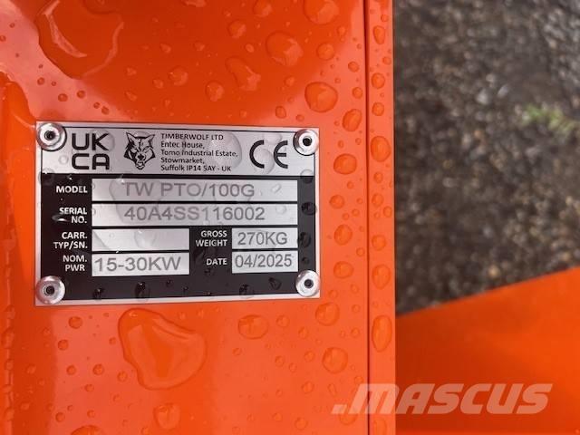 Timberwolf TW100G Trituradoras de madera