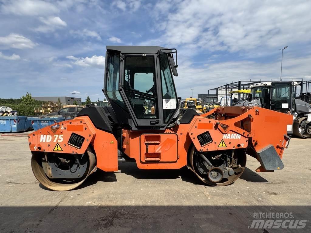 Hamm HD 75.4 Rodillos de doble tambor