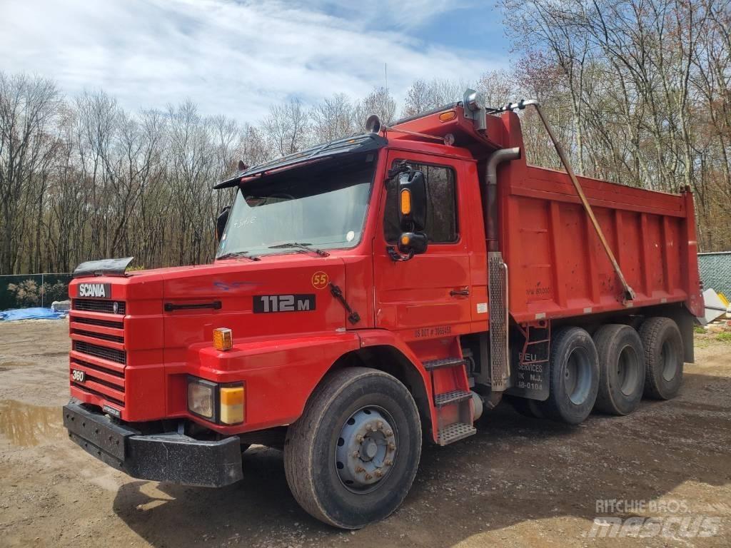 Scania 112 - Tri Axle Camiones bañeras basculantes o volquetes