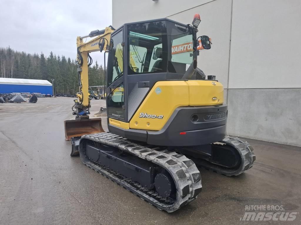 Yanmar SV 100-2A Excavadoras 7t - 12t