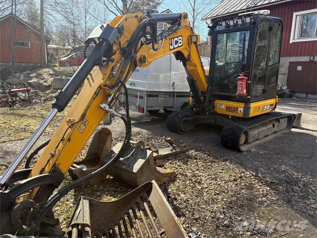 JCB 55Z-1 T3 Excavadoras de cadenas