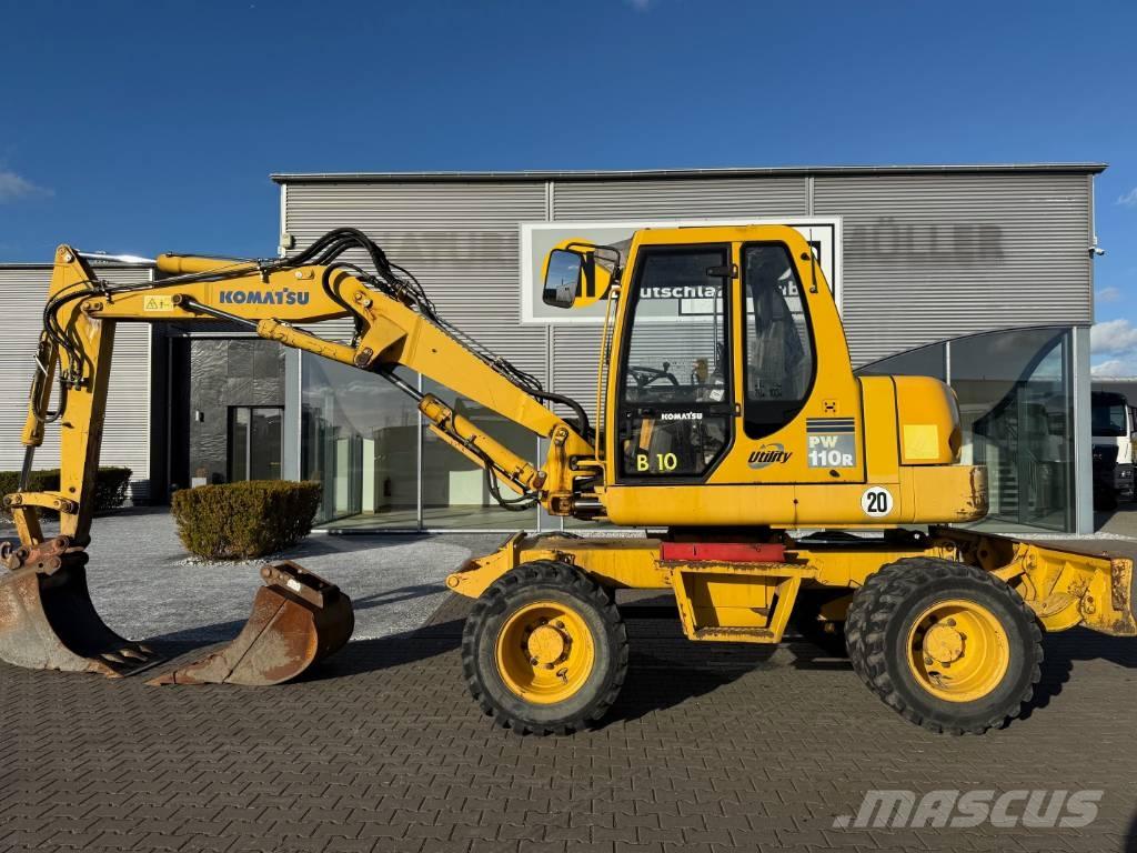 Komatsu PW 110 Excavadoras de ruedas